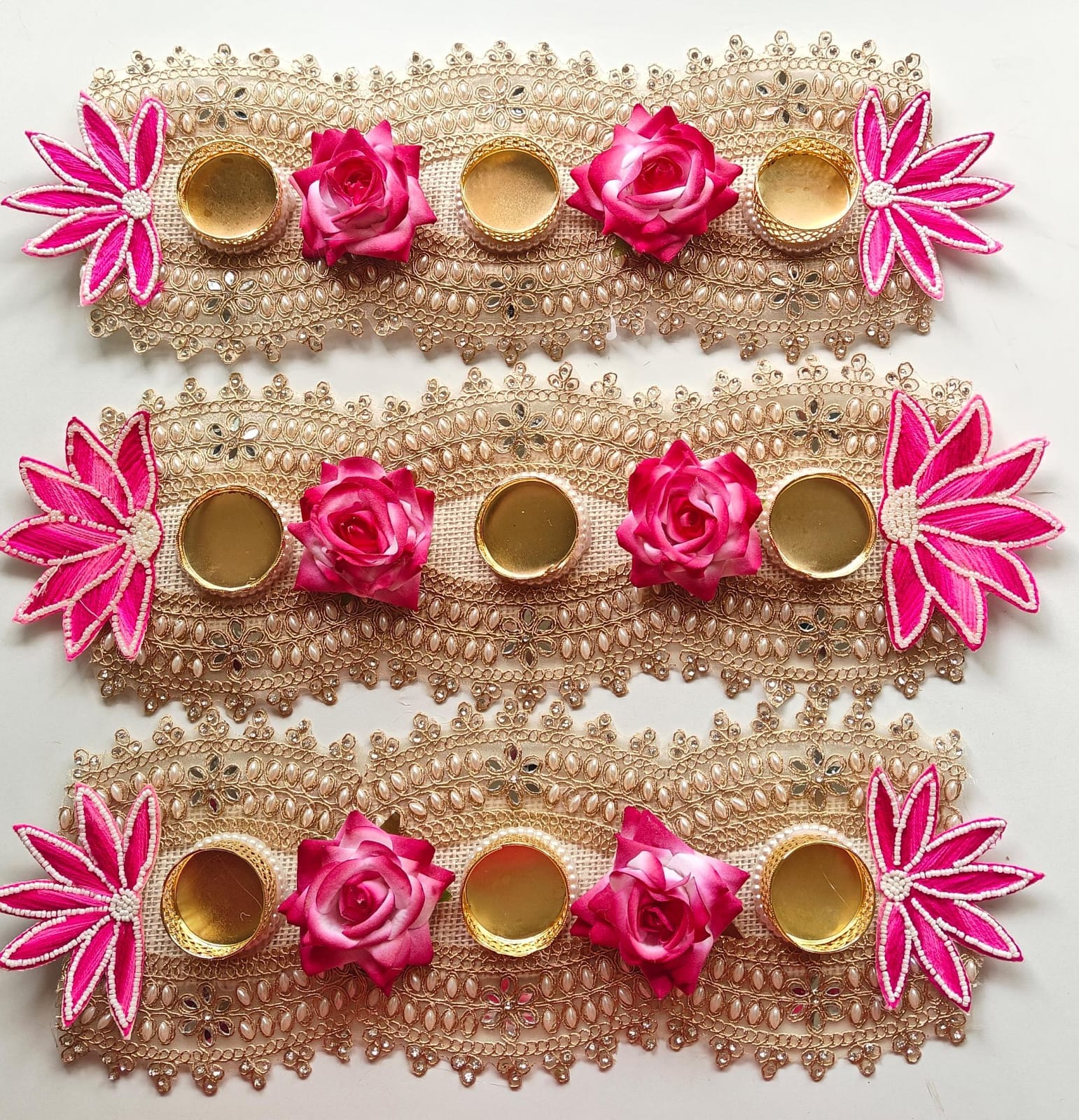 Rose & Lotus Runner — Pink