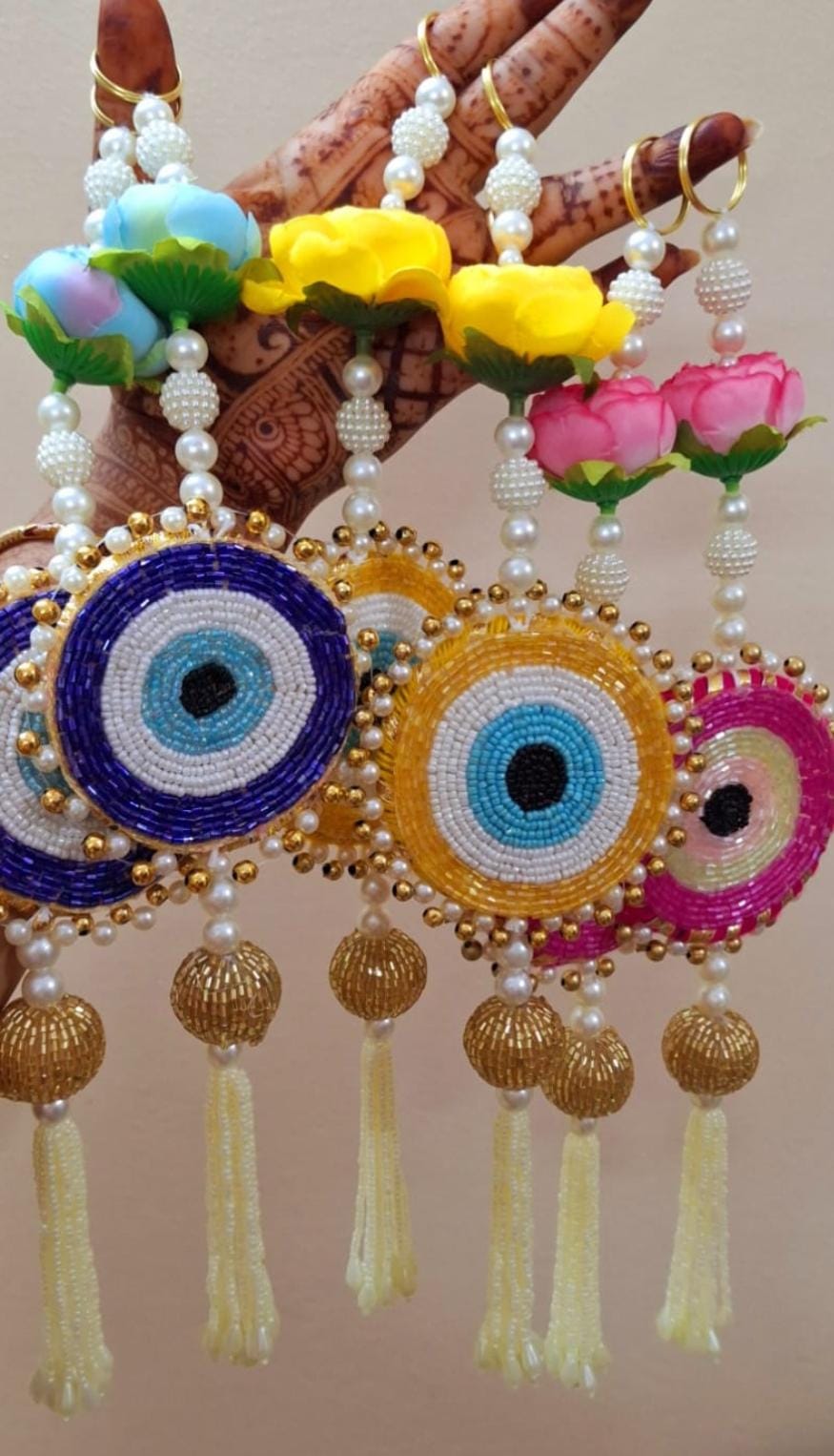 Evil Eye Hangings — Multicolour