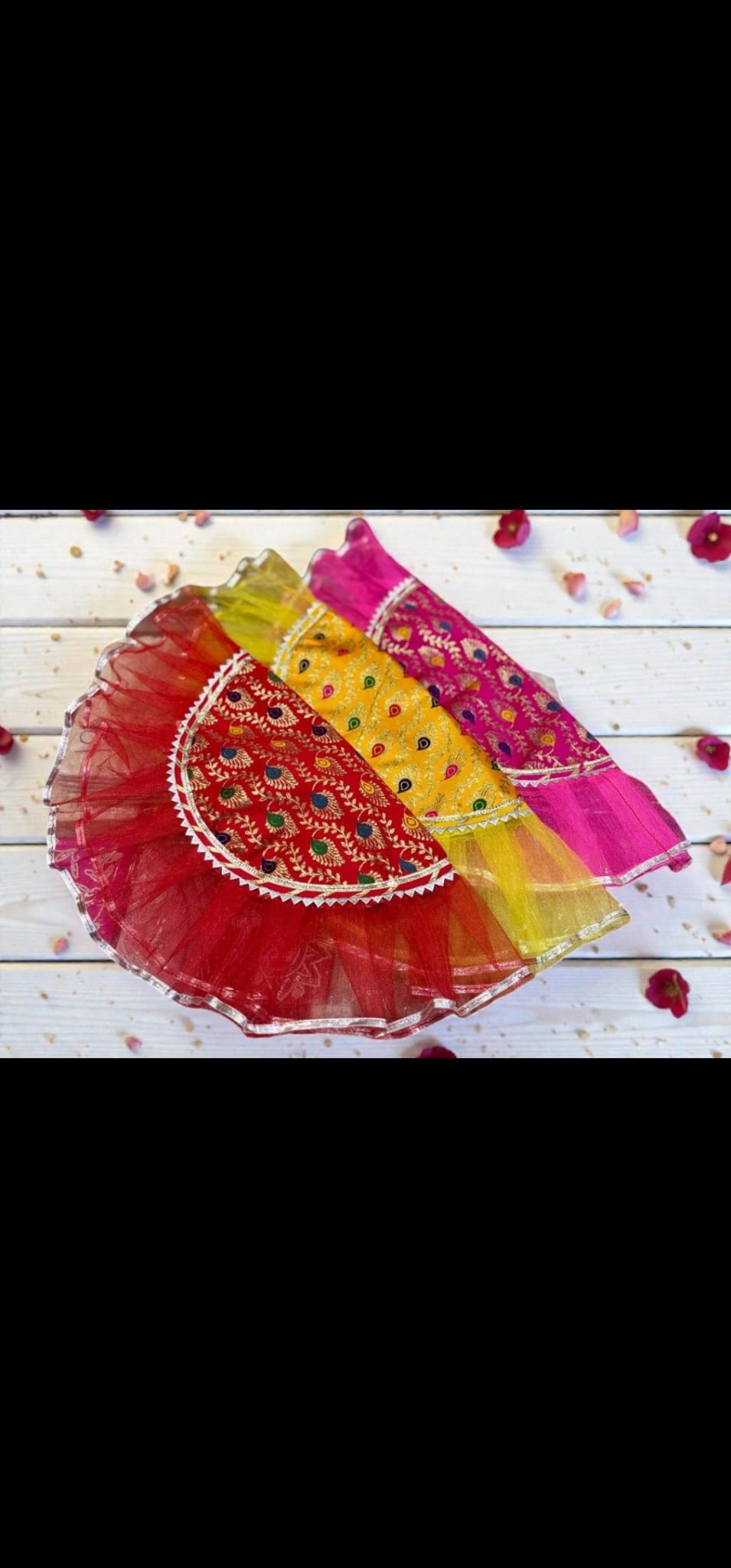 Thaal Posh — Pink & Yellow